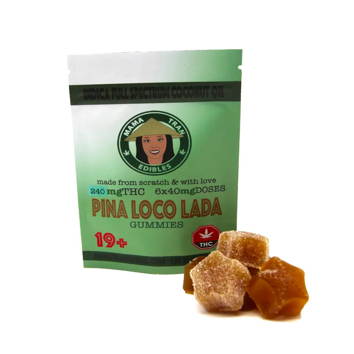 Mama Tran Edibles – 240mg Pina Loco Lada