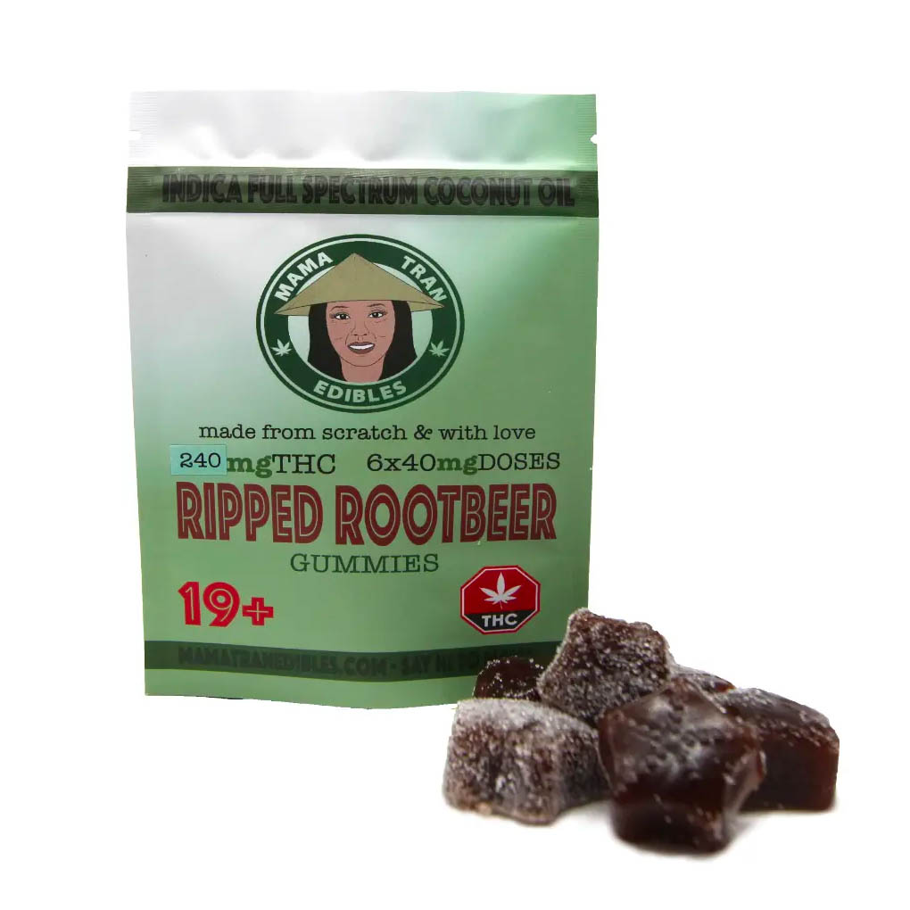 Mama Tran Edibles – 240mg Ripped Rootbeer