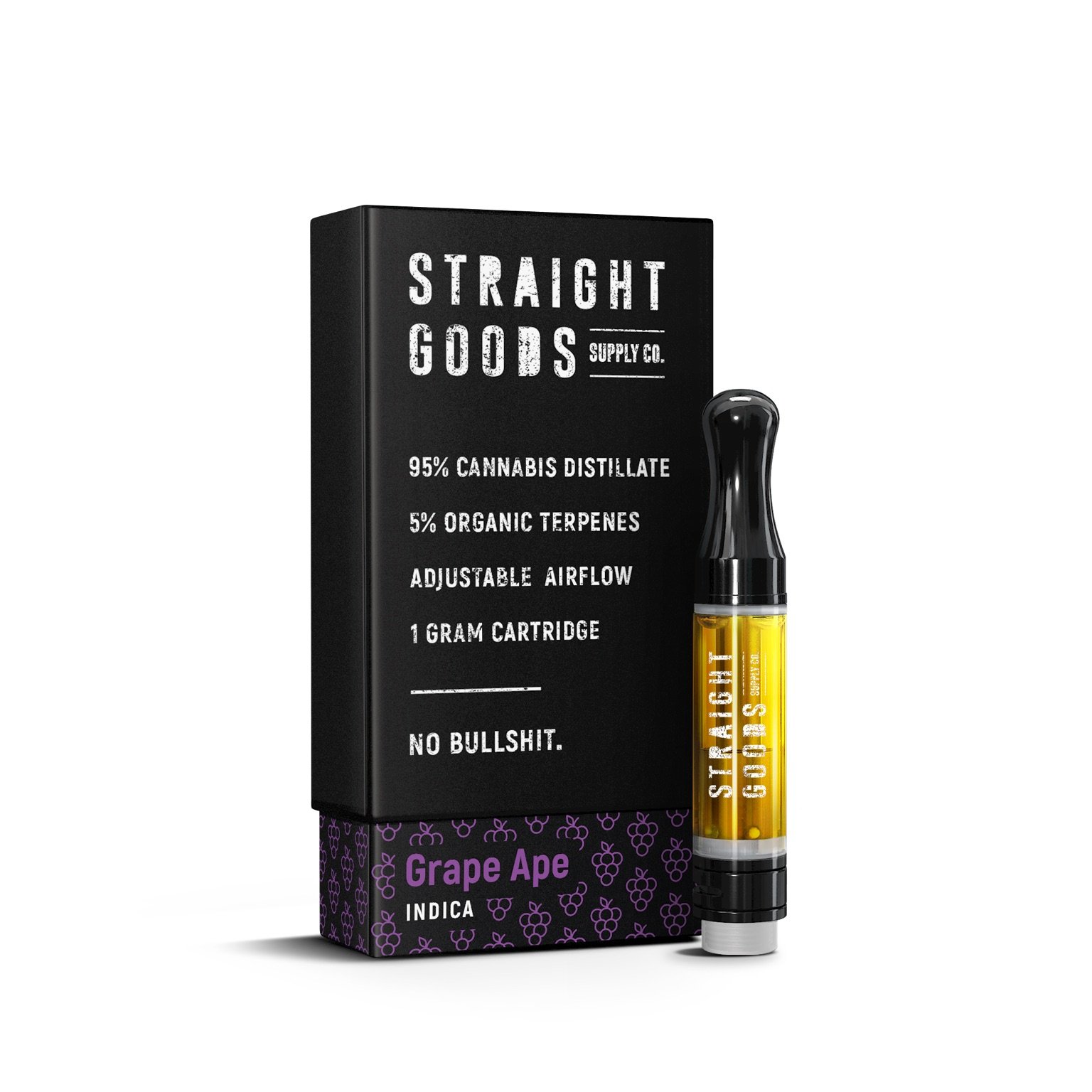 Straight Goods - Cartridges - Grape Ape (Indica)
