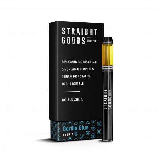 Straight Goods 1 gram - Disposable - Gorilla Glue