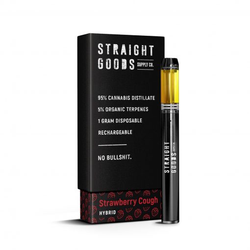 Straight Goods 1 Gram - Disposable - Strawberry Cough