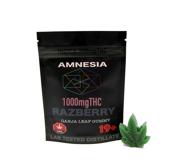 Amnesia - Razberry Gummy (1000mg)