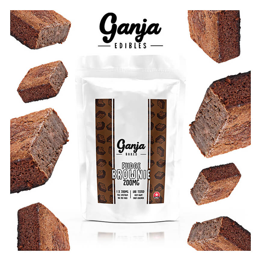 Ganja Edibles - Fudge Brownie