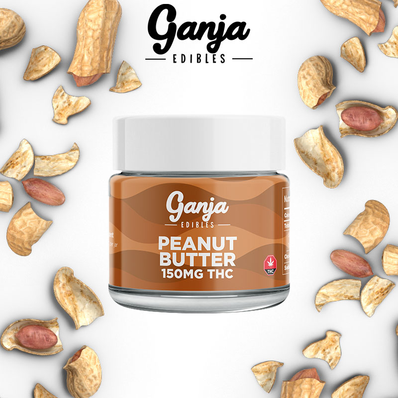 Ganja Edibles - Peanut Butter (150mg)