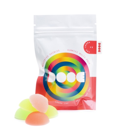 Dose Edibles - Multipack Gummies THC (150MG)