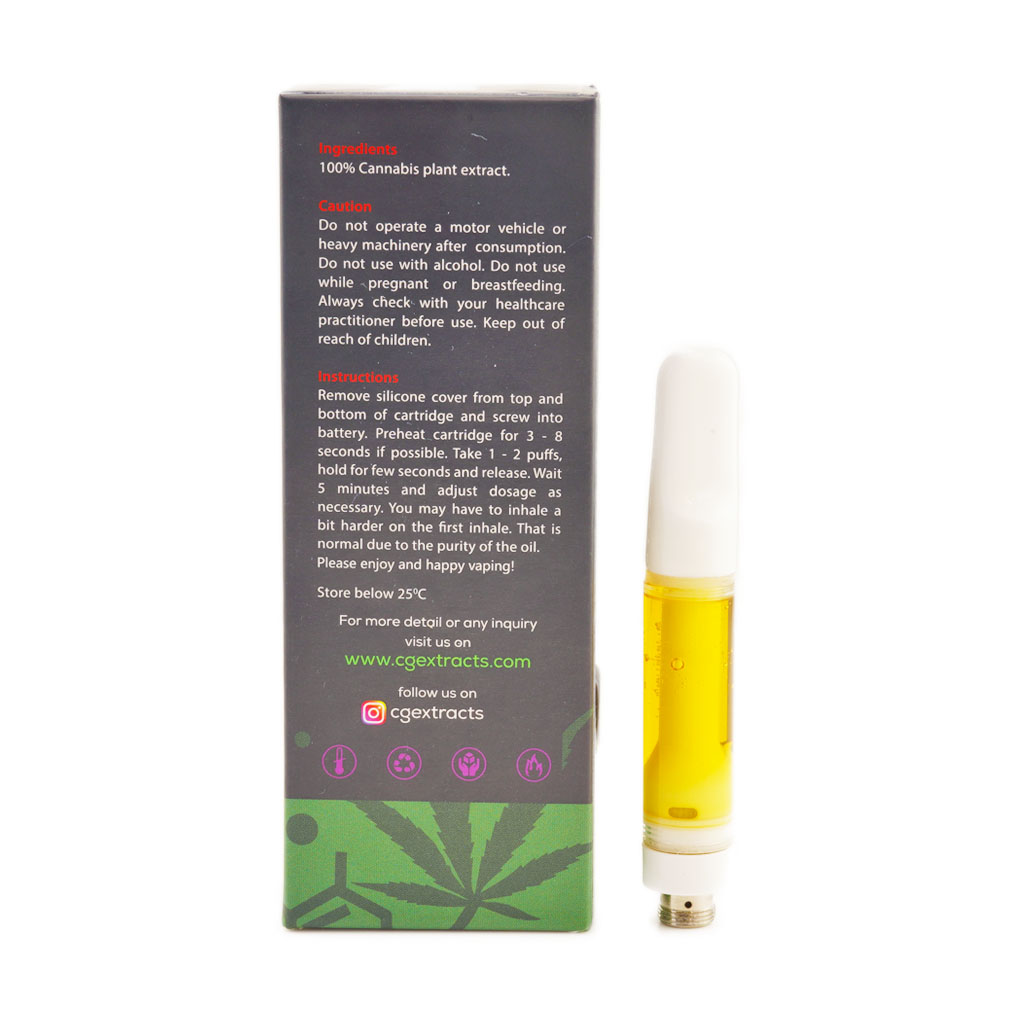 CG Extracts – FSE Cartridge – Bruce Banner - Image 2