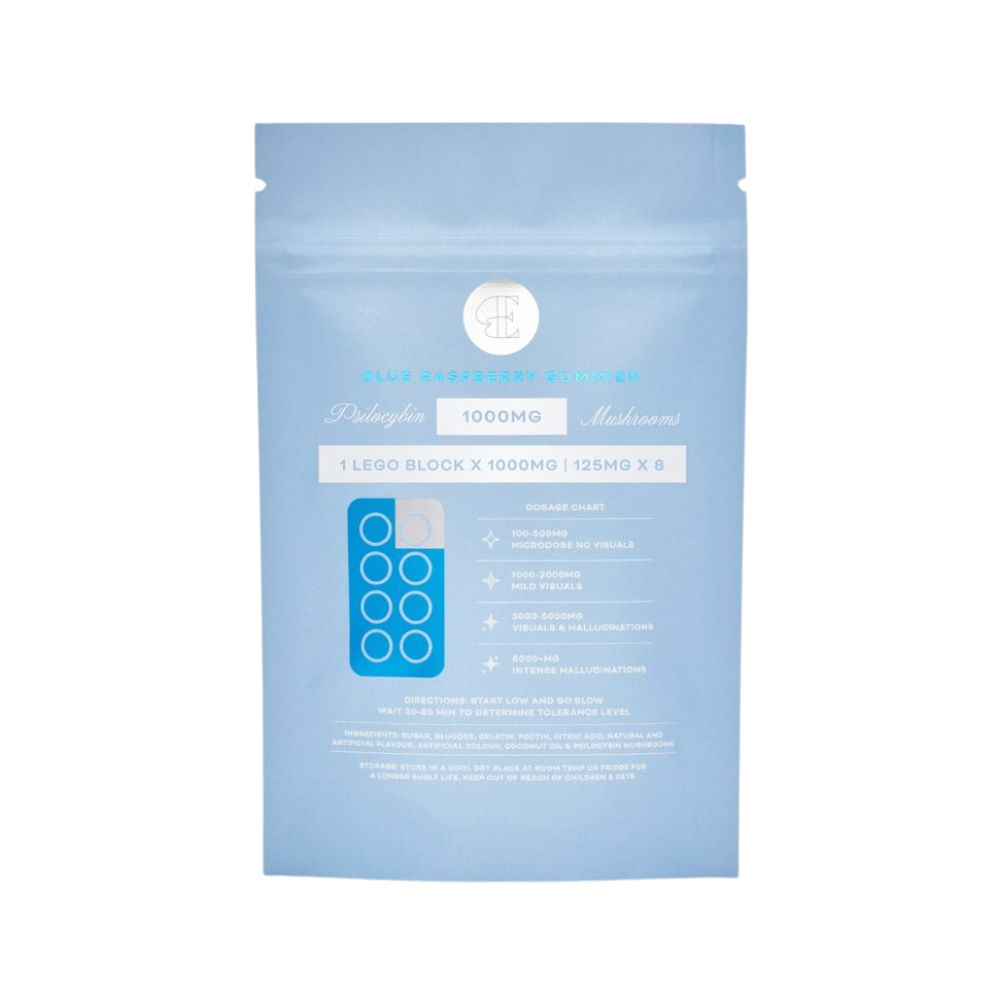 Euphoria Psychedelics – Blue Raspberry 1000mg - Image 2