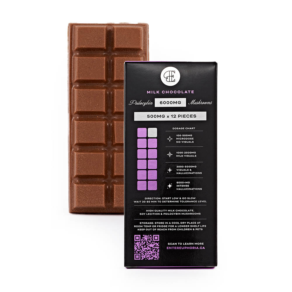 Euphoria Psychedelics – Milk Chocolate 6000mg - Image 2