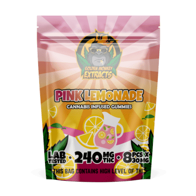 Golden Monkey Extracts - Pink Lemonade (240mg THC)