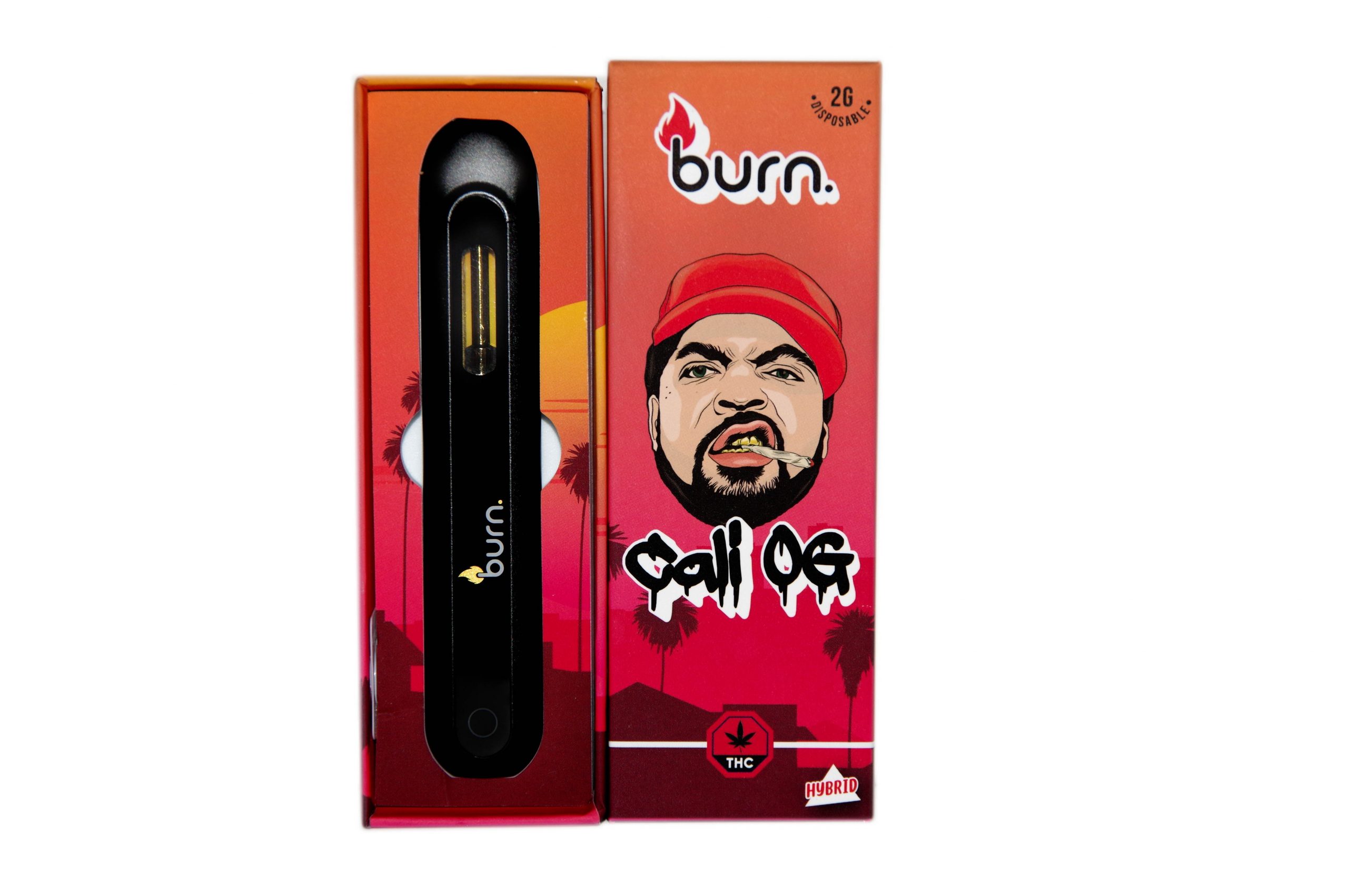 Burn 2 Gram – Disposable - Cali OG (Hybrid)