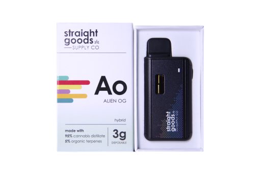 Straight Goods 3 GRAM - Disposable - Alien OG (Hybrid)