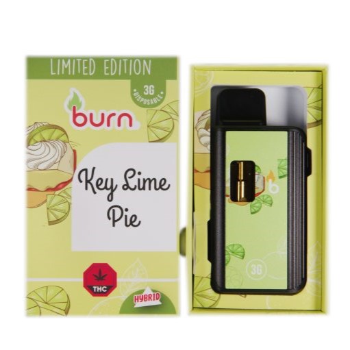 Burn 3 Gram – Disposable - Key Lime Pie (Hybrid)