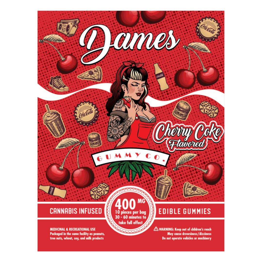 Dames Gummy Co. – Cherry Cola (400mg THC)