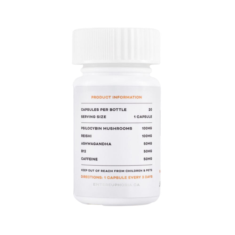 Euphoria Psychedelics – Micro Boost Capsules 2000mg - Image 2