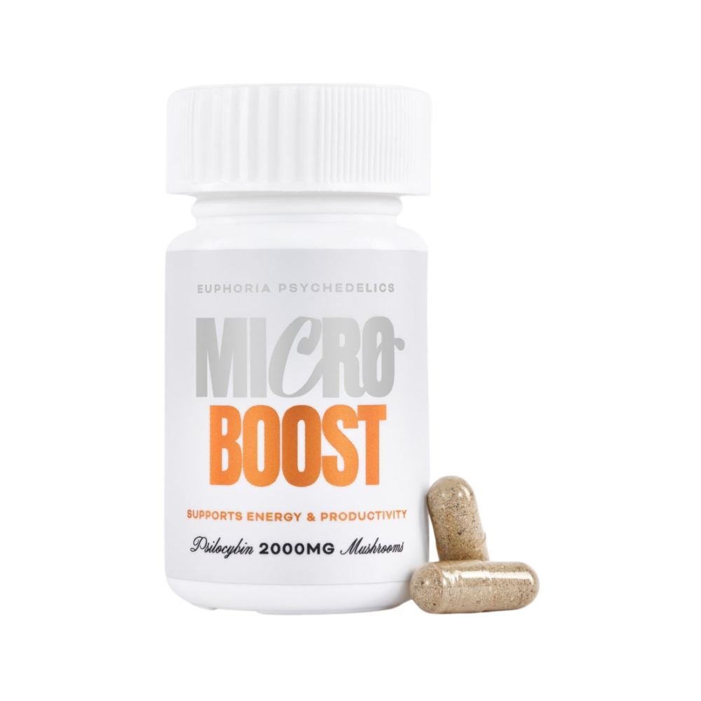 Euphoria Psychedelics – Micro Boost Capsules 2000mg
