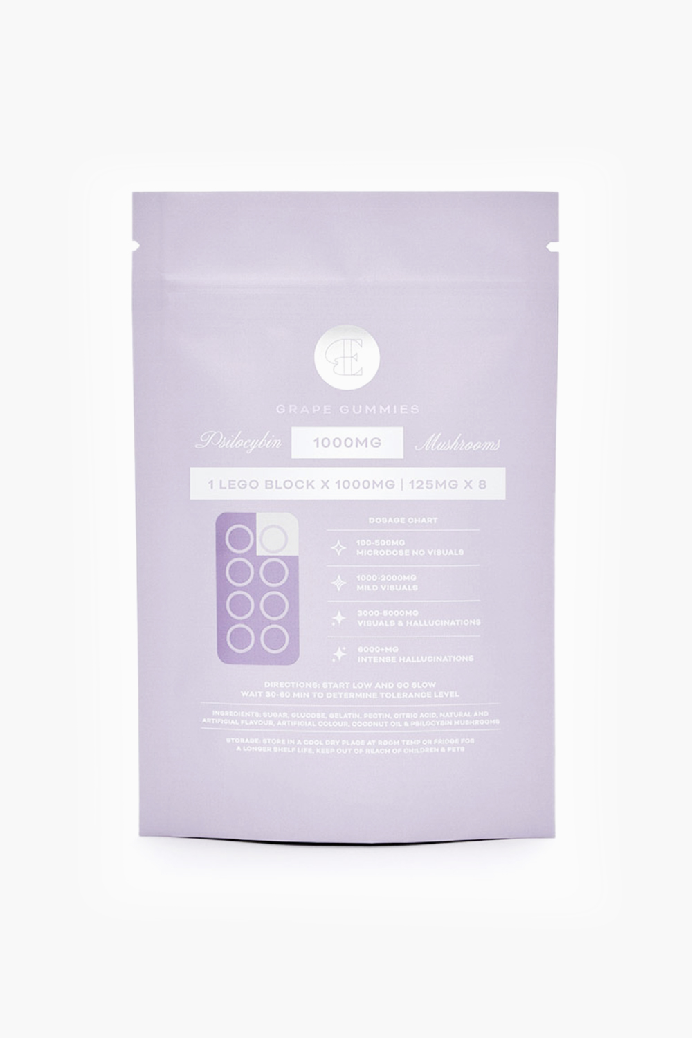 Euphoria Psychedelics – Grape 1000mg - Image 2
