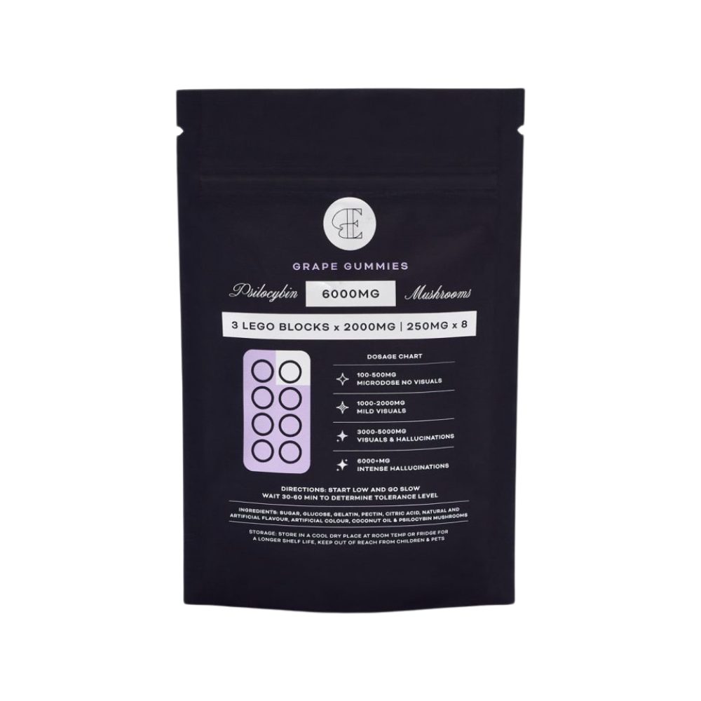 Euphoria Psychedelics – Grape 6000mg - Image 2