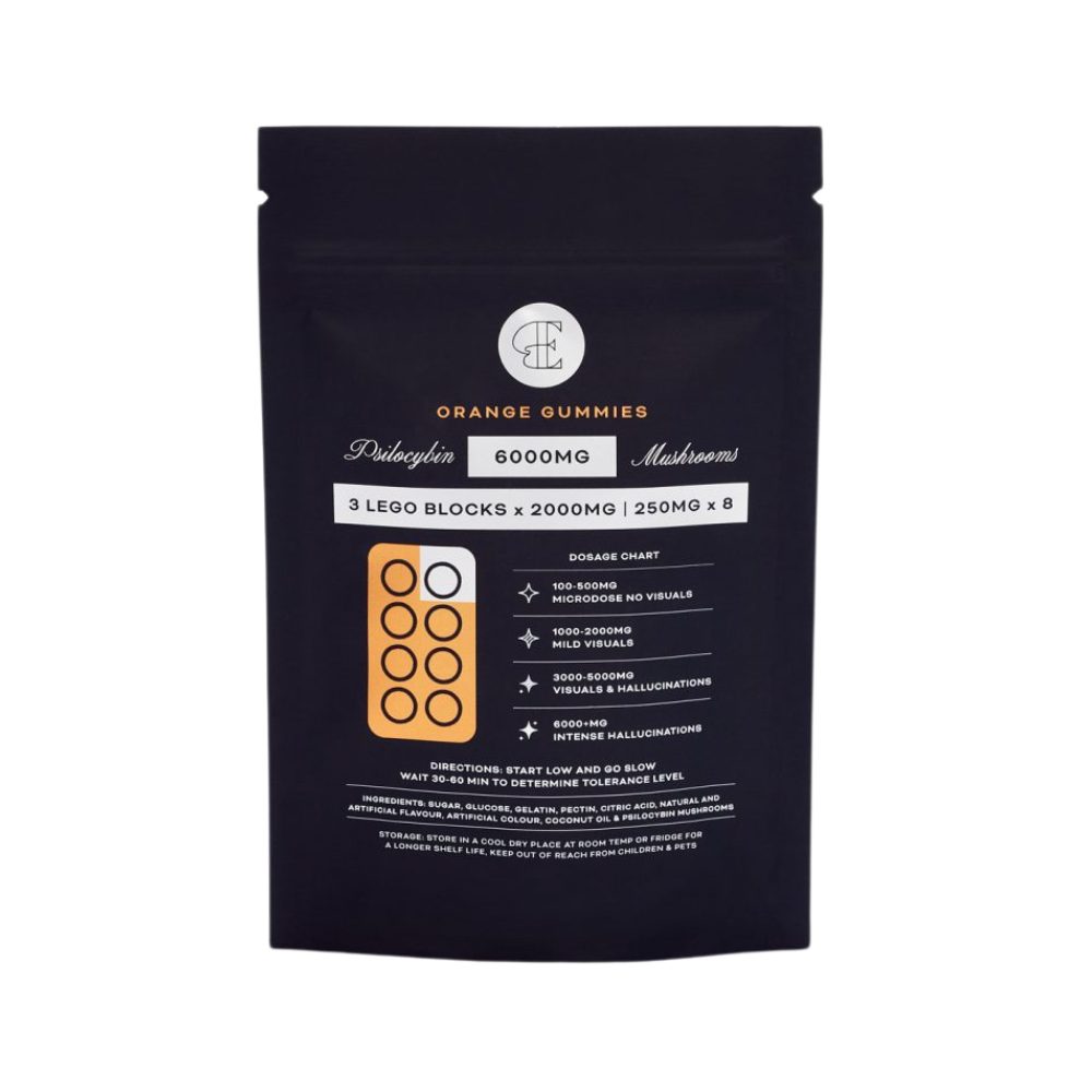 Euphoria Psychedelics – Orange 6000mg - Image 2