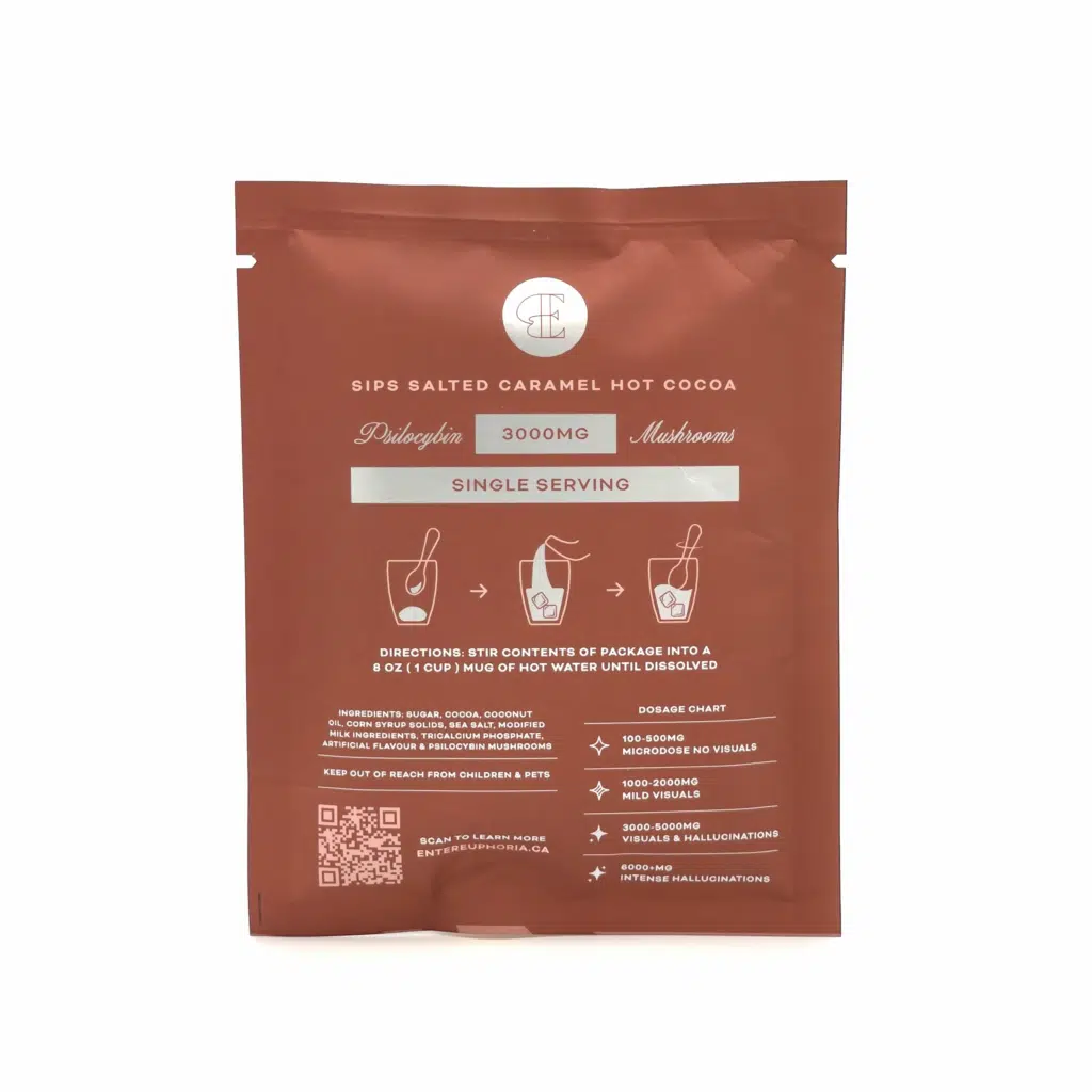 Euphoria Psychedelics – Salted Caramel Hot Cocoa 3000mg - Image 2