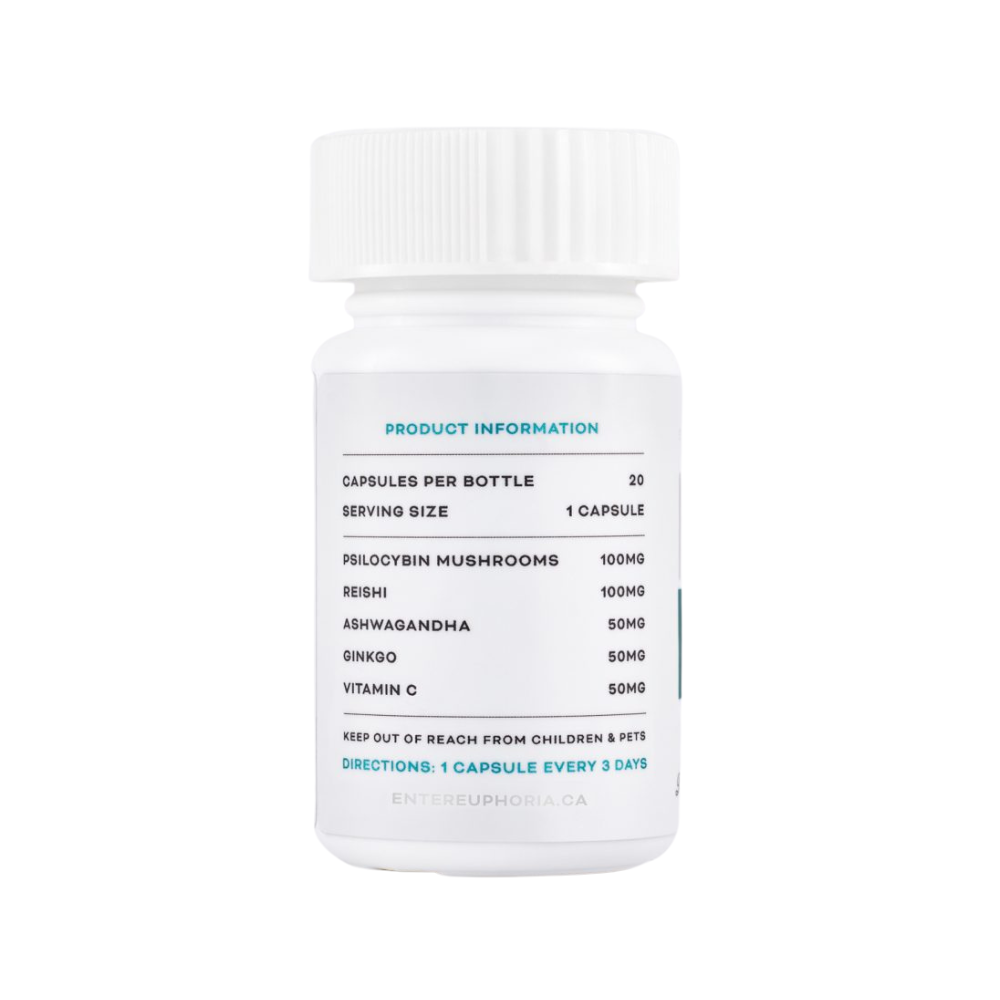 Euphoria Psychedelics – Micro Immune Capsules 2000mg - Image 2
