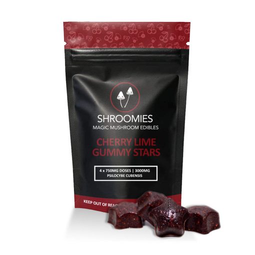 Shroomies - Cherry Lime Gummy Stars 3000mg