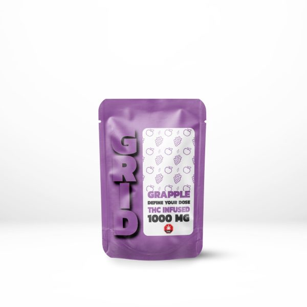 GRID – GRAPPLE 1000MG THC GUMMIES