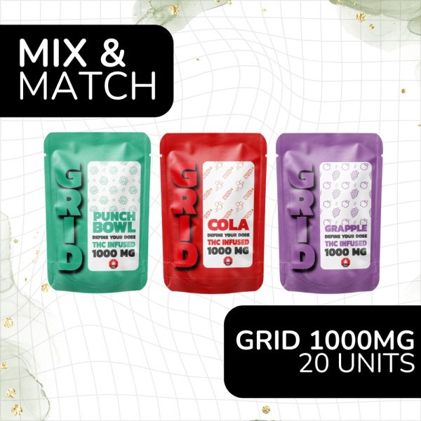 Mix and Match - GRID - 20 units (1000MG)