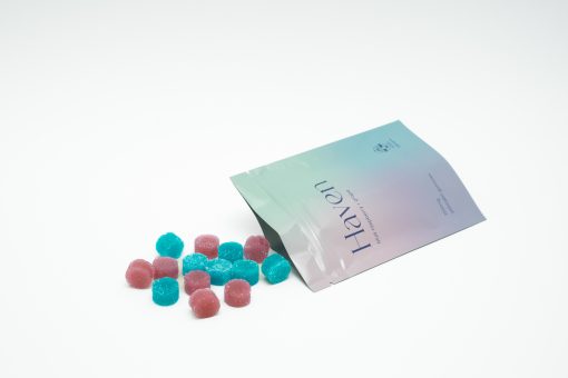 Haven – Blue Raspberry & Grape Psilocybin Gummies (3500MG)
