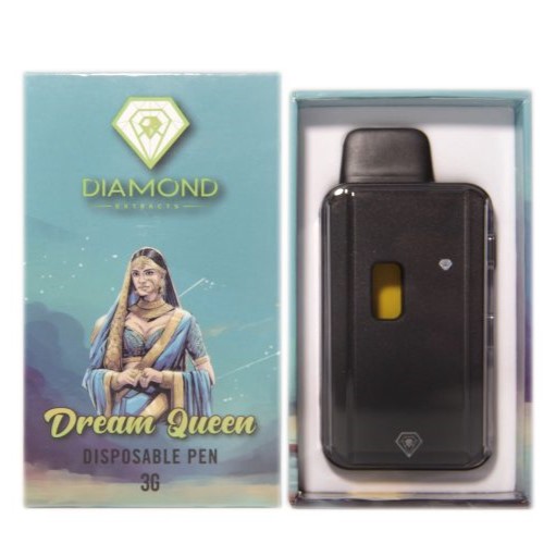 Diamond Concentrates Disposable Vape 3 Gram - Dream Queen (Sativa)