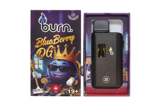 Burn 3 Gram – Disposable – Blueberry OG