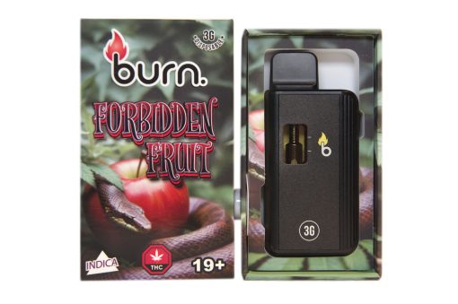 Burn 3 Gram – Disposable – Forbidden Fruit (Indica)