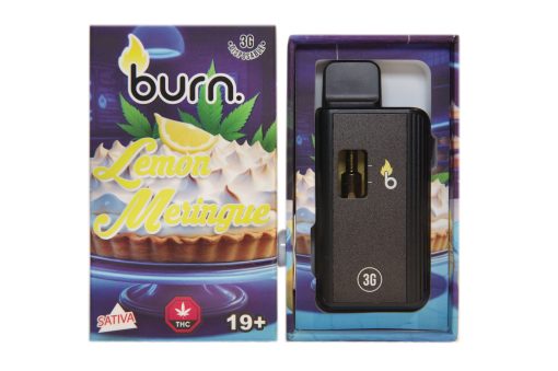 Burn 3 Gram – Disposable – Lemon Meringue (Sativa)