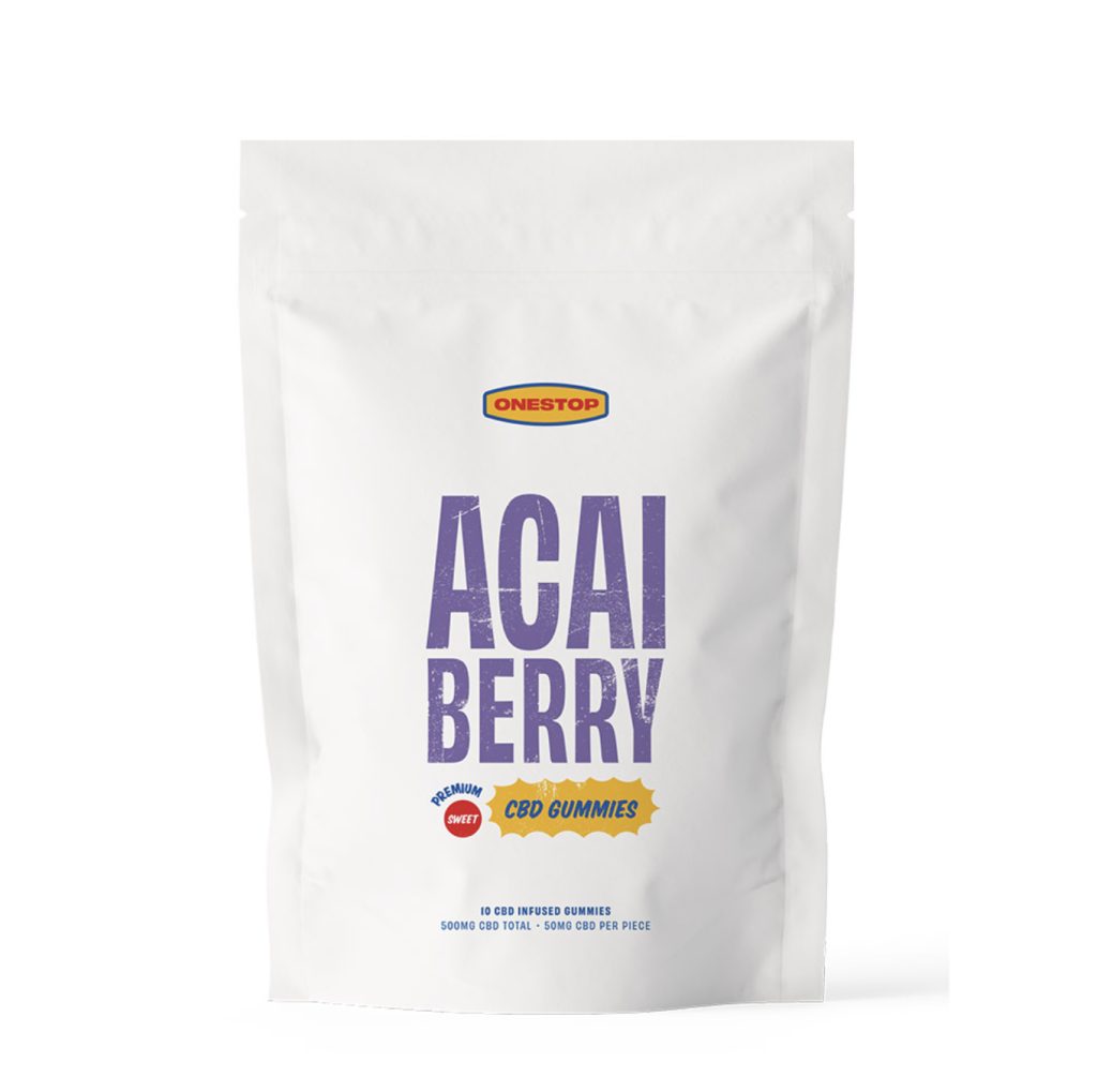 OneStop – Acai Berry CBD Gummies 500mg - Image 2