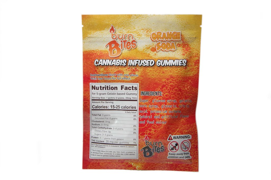 Burn Bites - Orange Soda (500MG) - Image 2