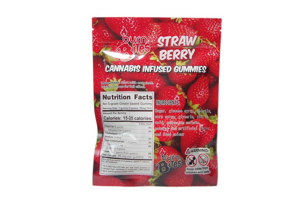 Burn Bites - Strawberry (250MG) - Image 2