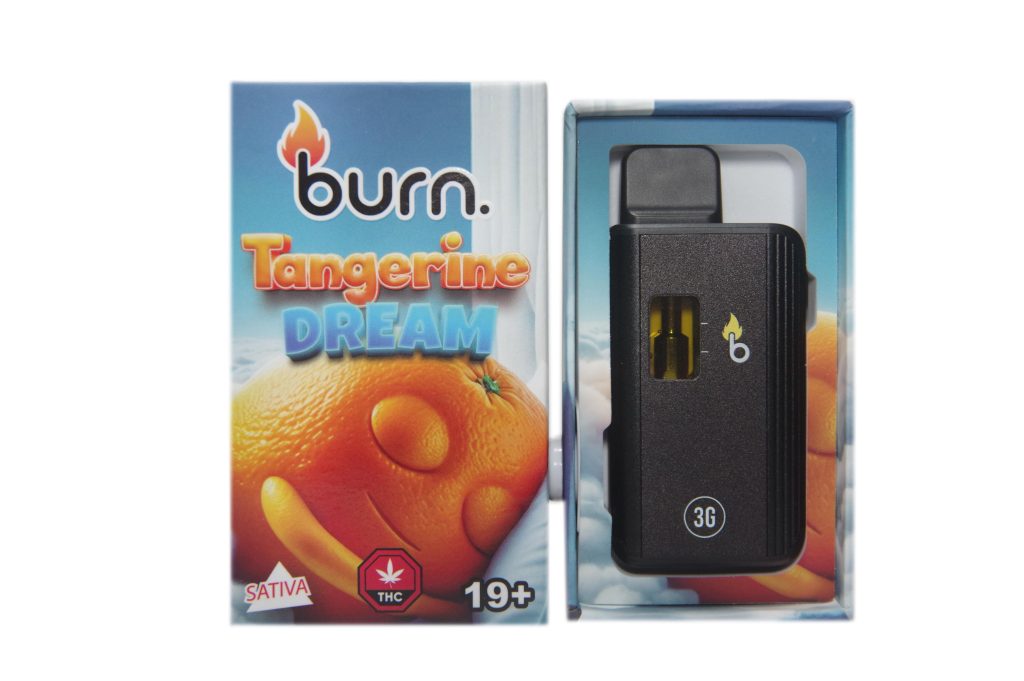 Burn 3 Gram – Disposable – Tangerine Dream (Sativa)
