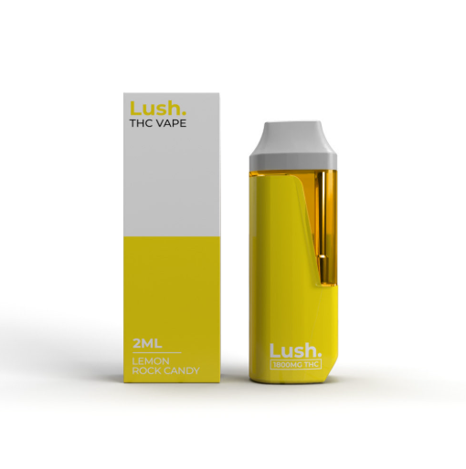 Lush – Disposable Pen - Lemon Rock Candy (2ML) - Hybrid