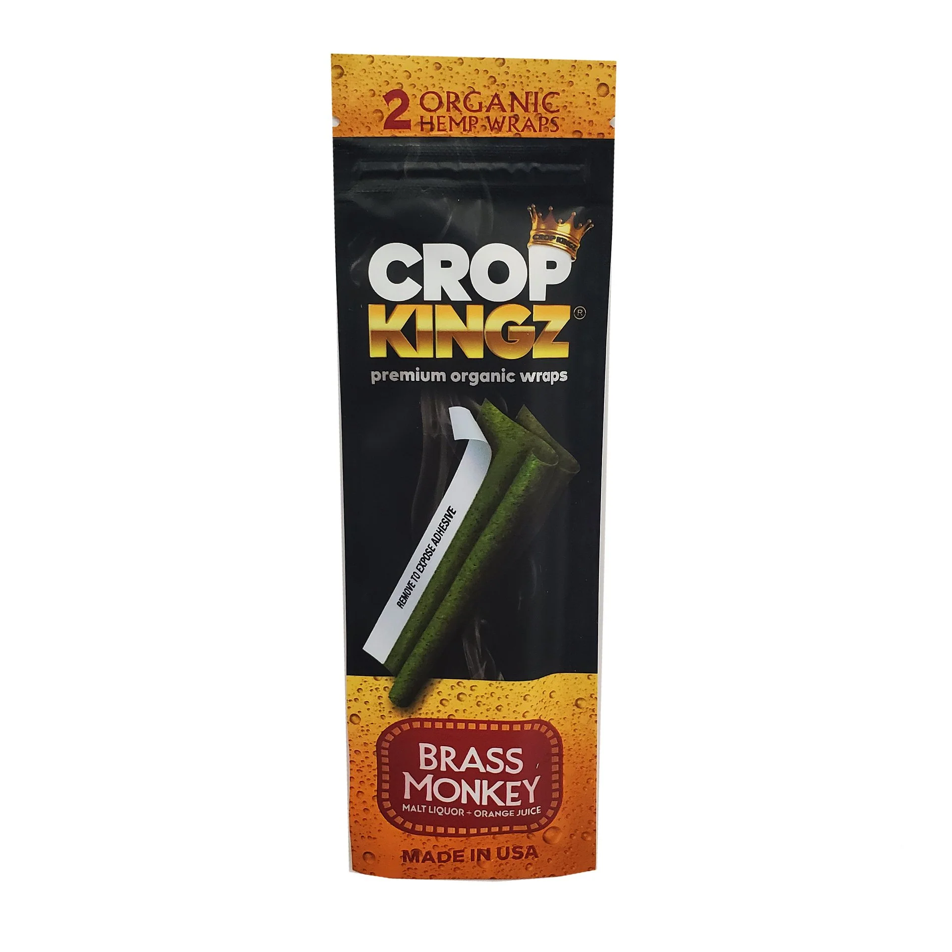 Crop Kingz Hemp Wraps - Brass Monkey