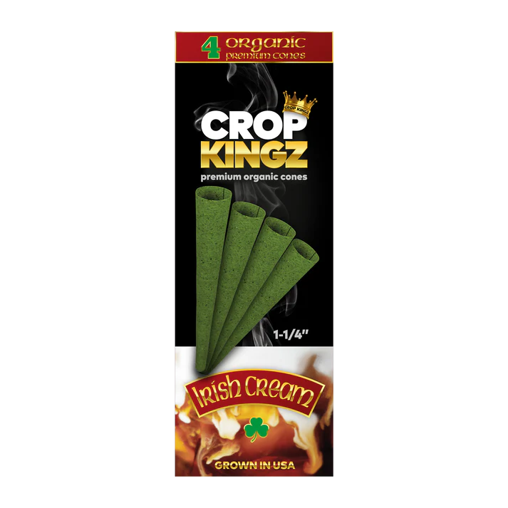 Crop Kingz Hemp Wraps - Irish Cream (4 Wraps)