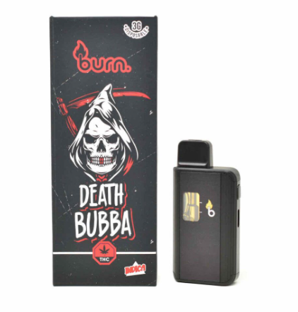 Burn 3 Gram – Disposable - Death Bubba (Indica)