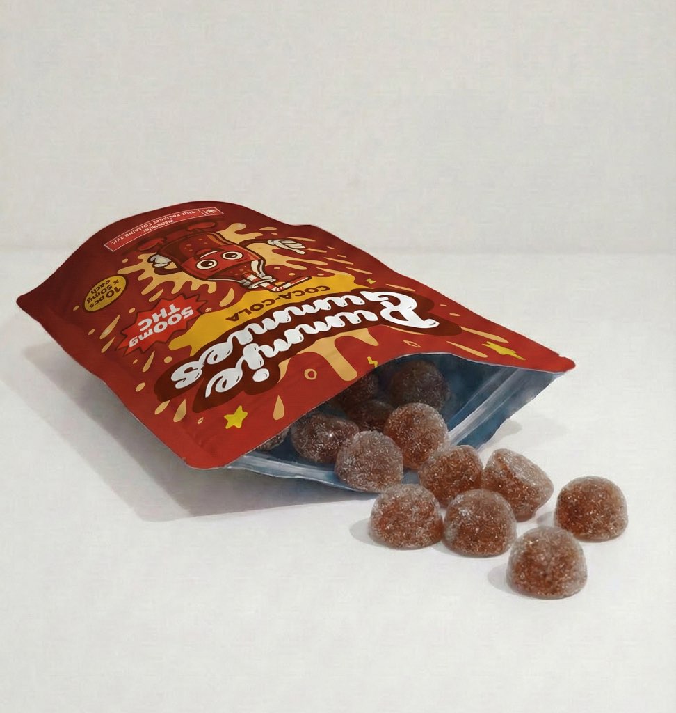 Dummies Gummies - Coca Cola (500MG THC) - Image 3